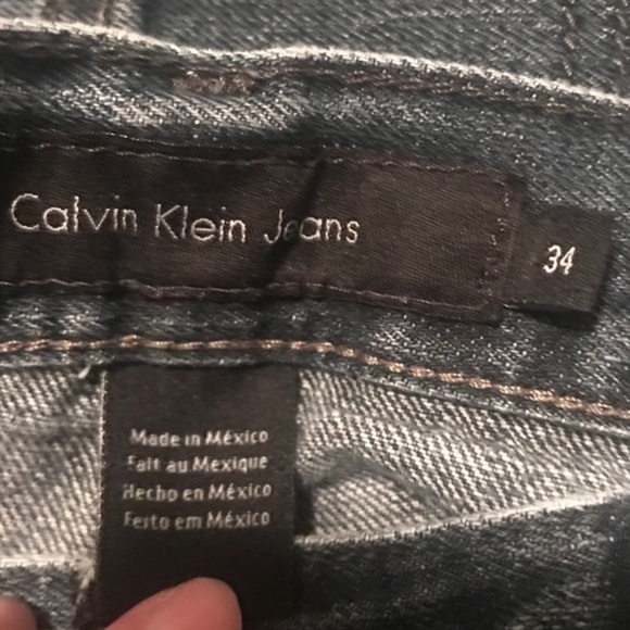Calvin Klein Men’s Jeans Relaxed Straight 34x28 - Picture 2 of 6